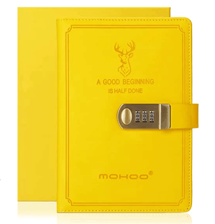 How to use notebook with lock to best protect your secrets?