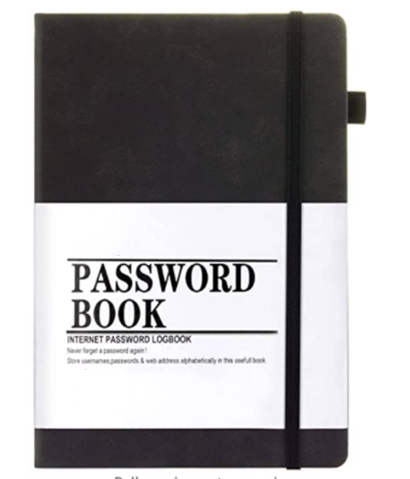Why you need to get a password notebook?
