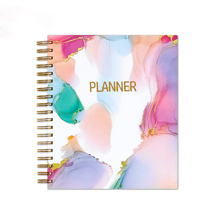 How to custom your own spiral journal notebook planner with your own interior design?