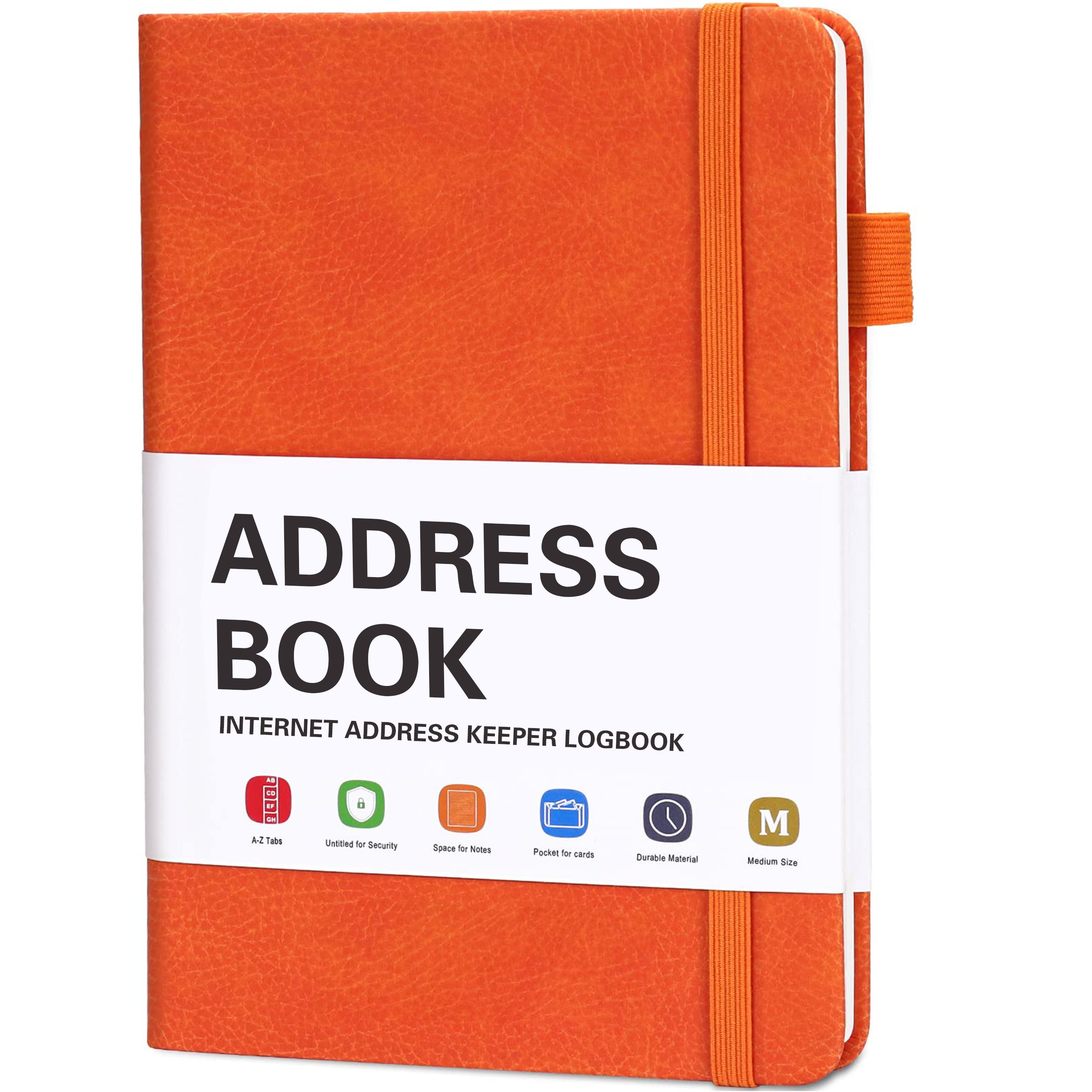 How to customized cover and pages of password log book and internet password organizer?