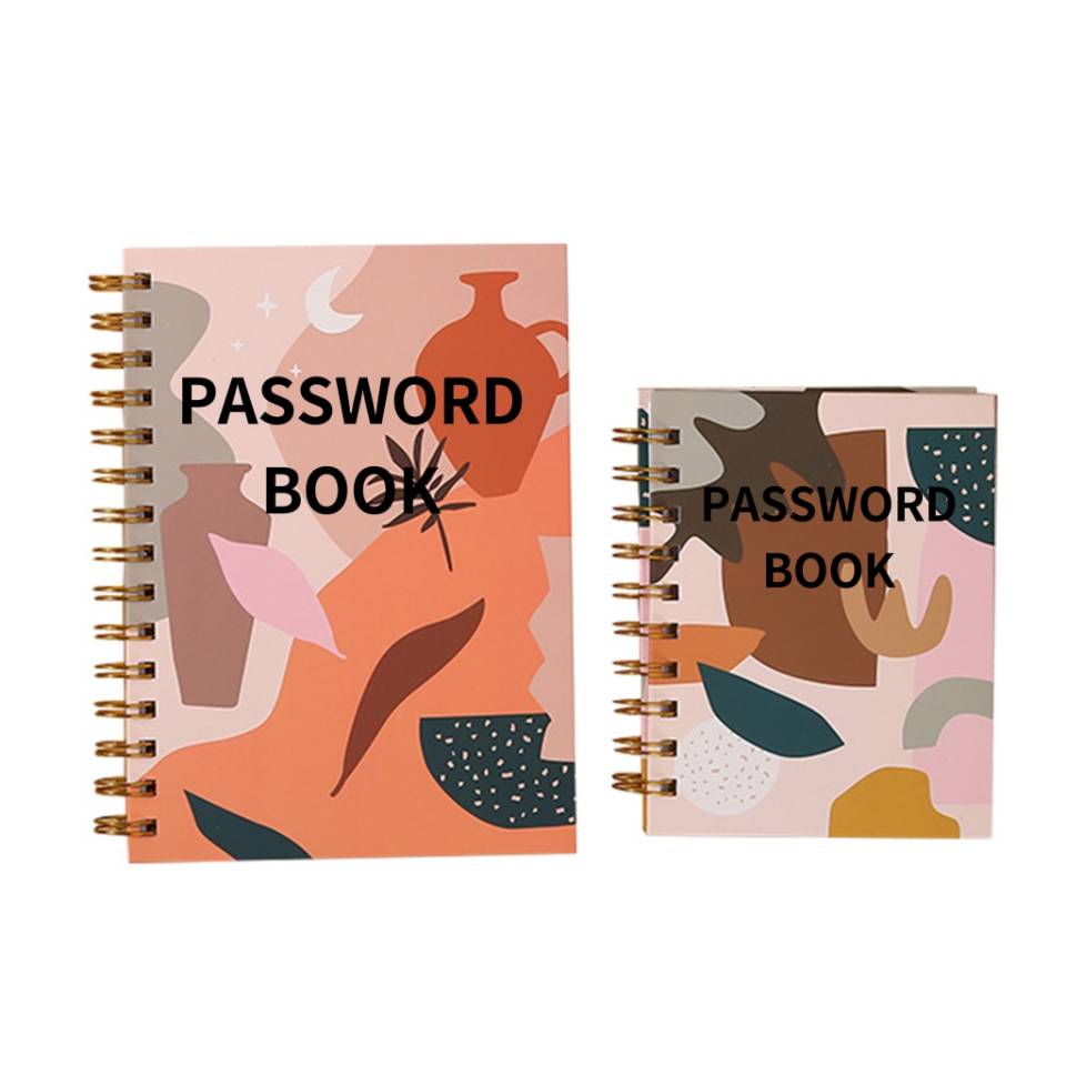 How to custom personalized logo in cover of computer password books?