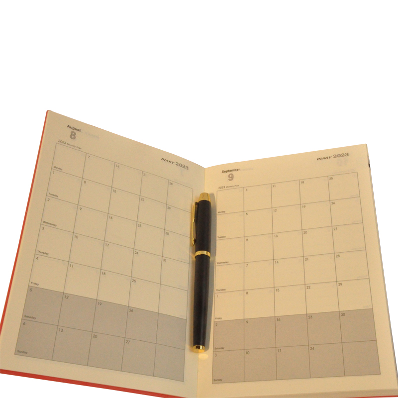 How to custom front and back cover of journal notebook?