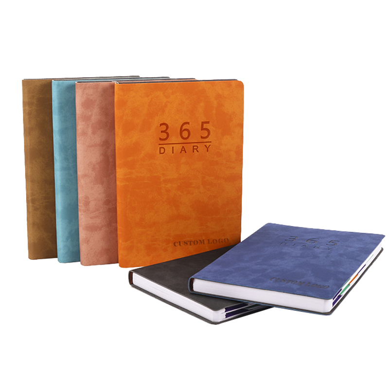 Where to make thick cream ink-proof paper custom notebook with logo?---Yuhe Print