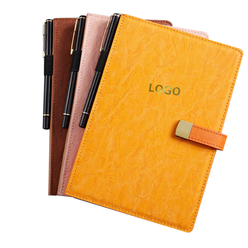 Where to custom front logo and pages of office notebooks for men and women?---Yuhe Print