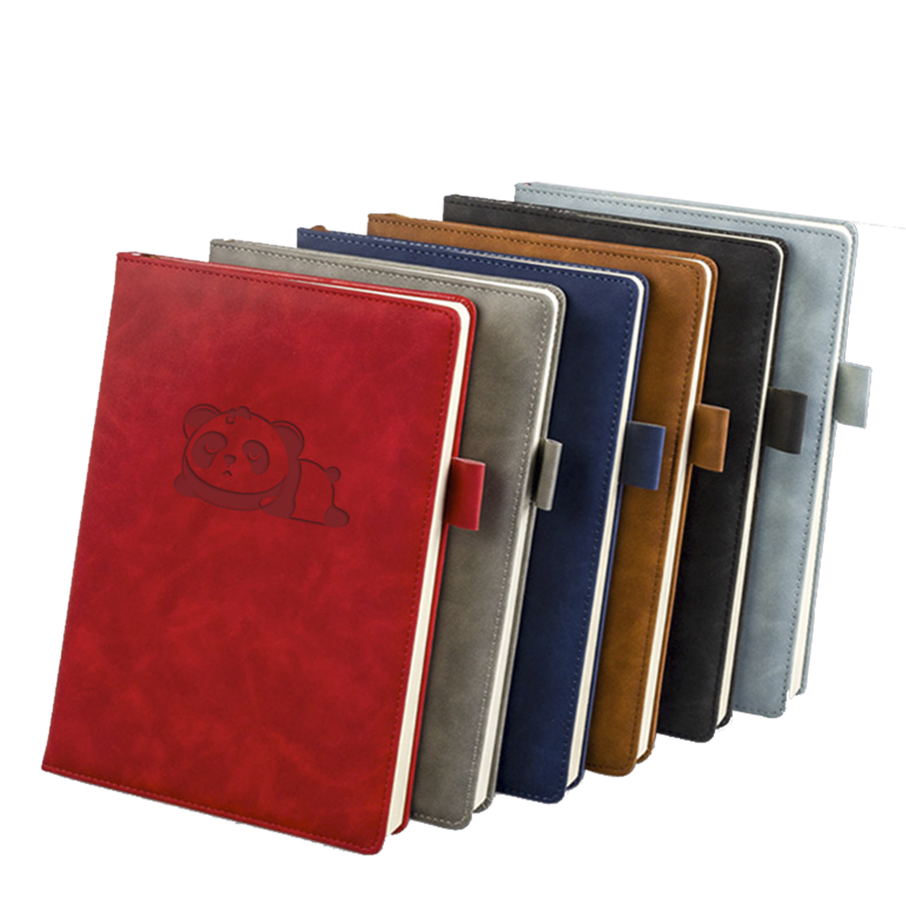 Where to customized front and back cover of lay flat journals with pen holder?----Yuhe Print