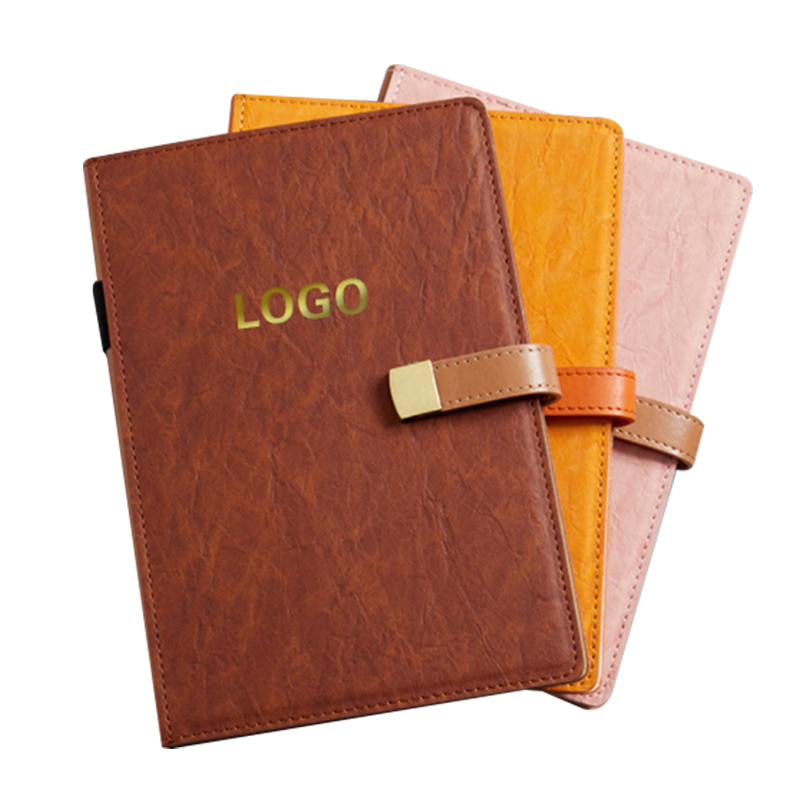 How to customized front and back cover of leather hardcover notebooks?---Yuhe Print