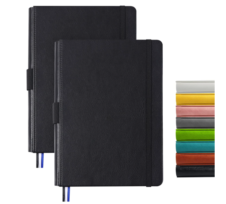 Where to custom logo of hard cover faux leather notebook?---Yuhe Print