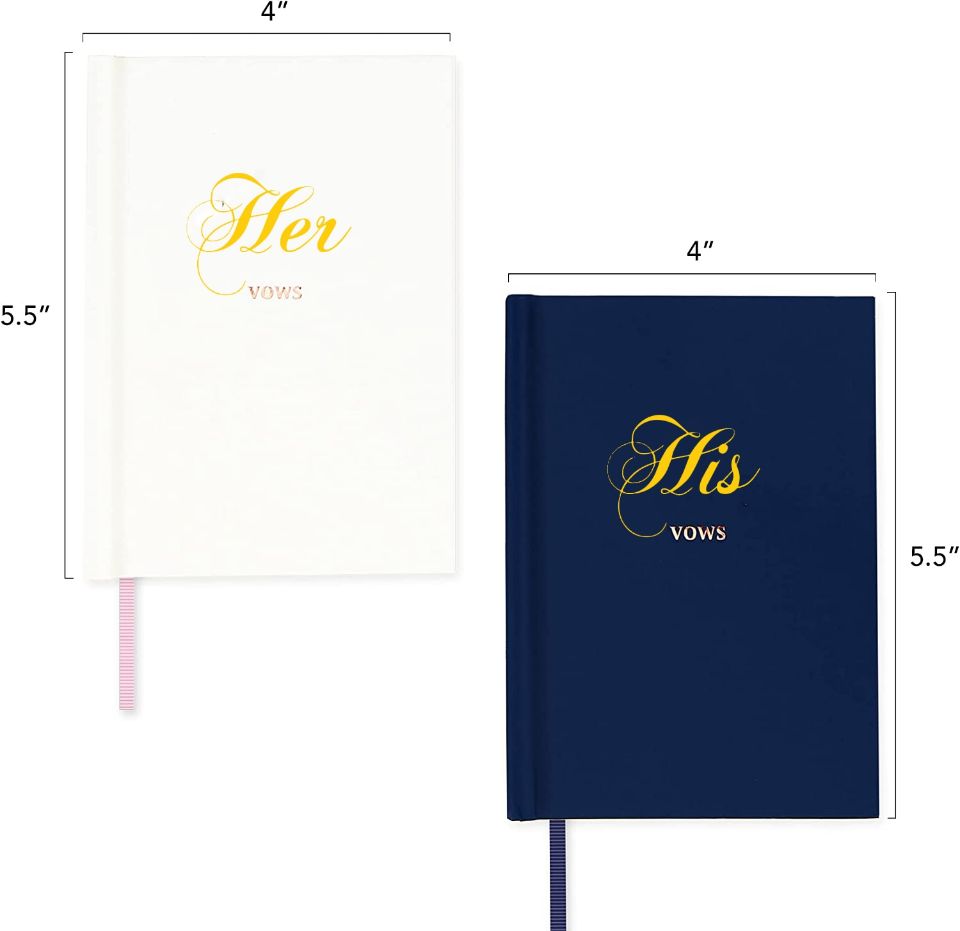 Where to custom gold foil wedding vow books?---Yuhe Print