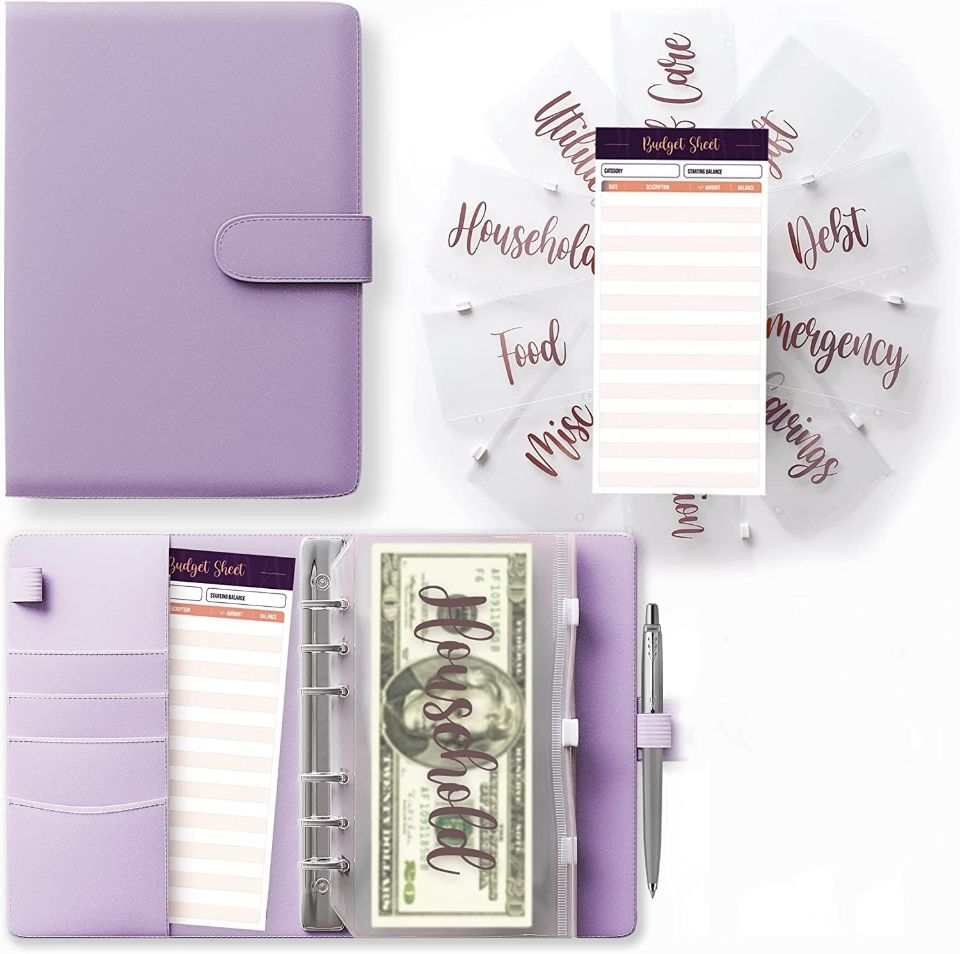 How to custom A6 budget binder set with your logo?---Yuhe Print