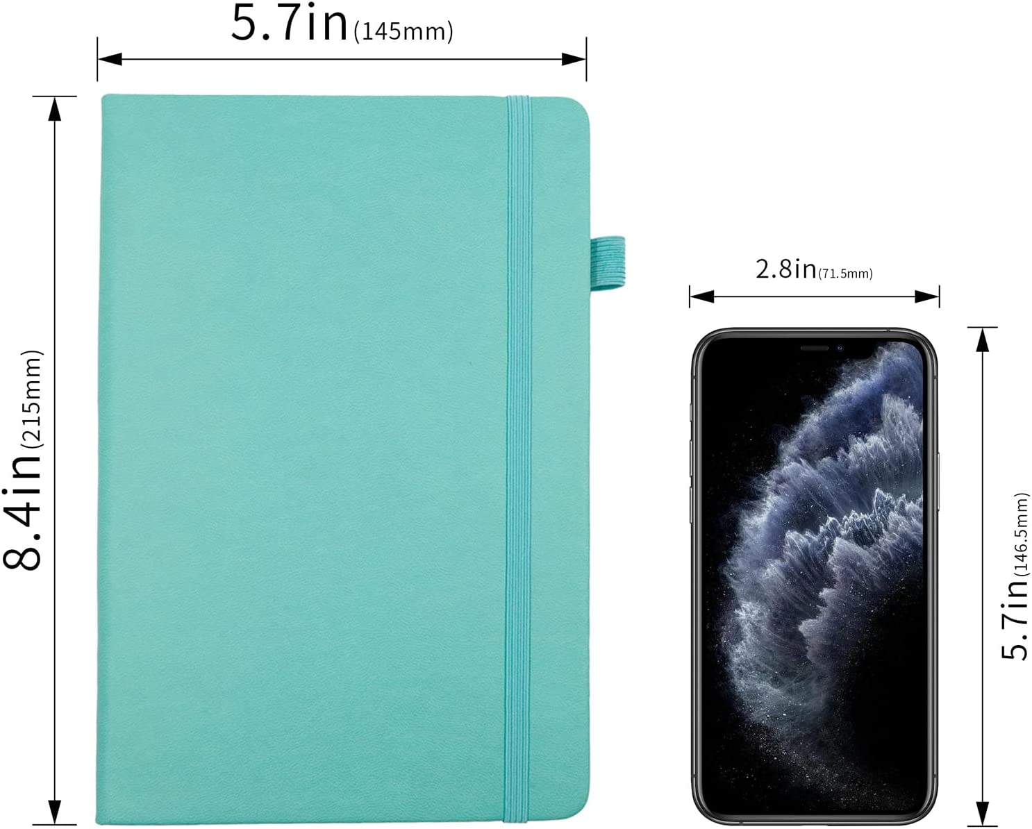 Where to customize all the pages and cover of lined journal?---Yuhe Print
