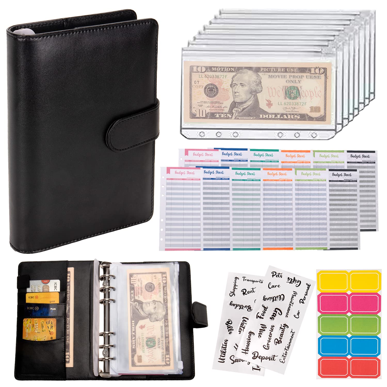 Where to custom budget binder cash envelopes for budgeting?----Yuhe Print