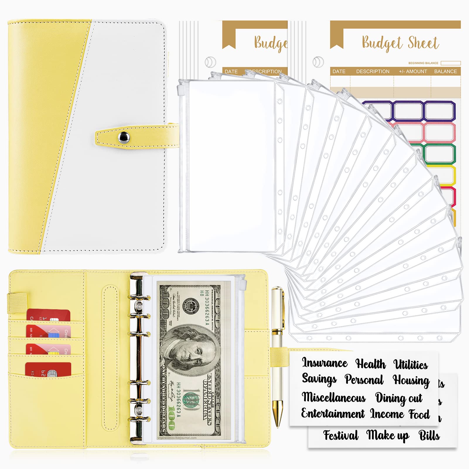 Where to custom budget binder & planner with cash envelopes for christmas gifts for women?