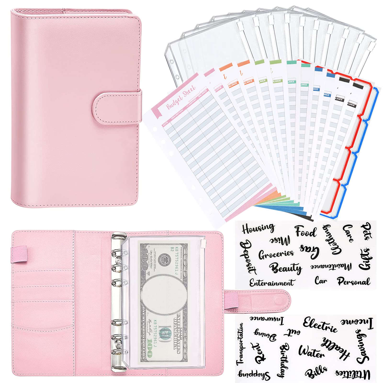 Where to order our in stock High-quality Budget Planner with Cash Envelopes?---Yuhe Print