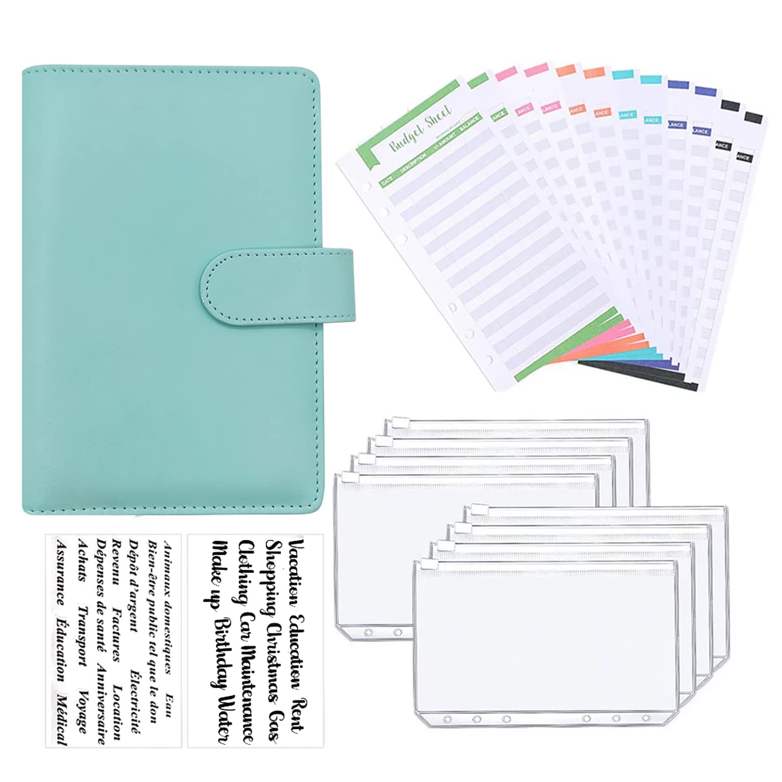 Where to order our in stock Budget Binder with Zipper Envelopes?---Yuhe Print