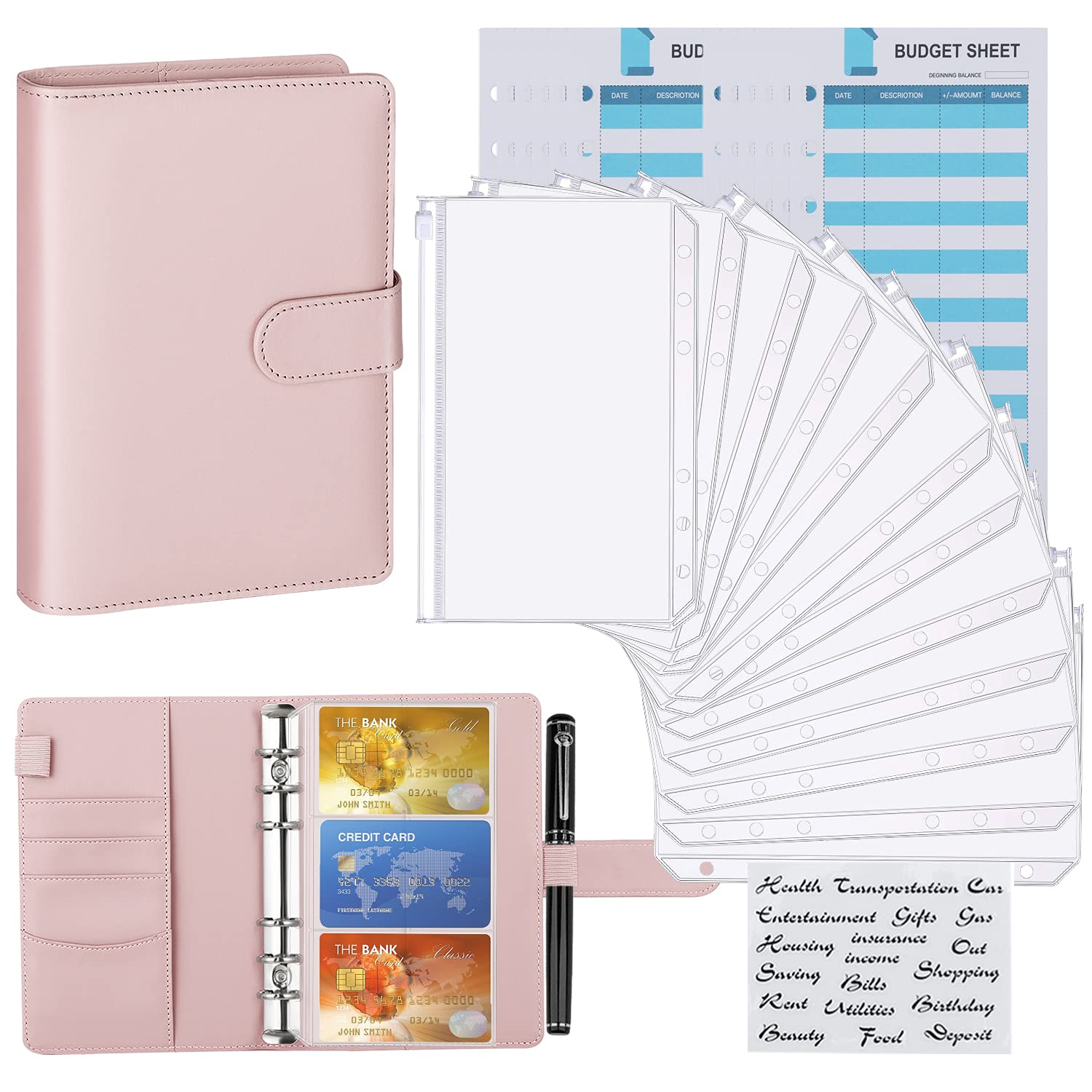 How to custom order of Budget Planner and Monthly Bill Organizer?
