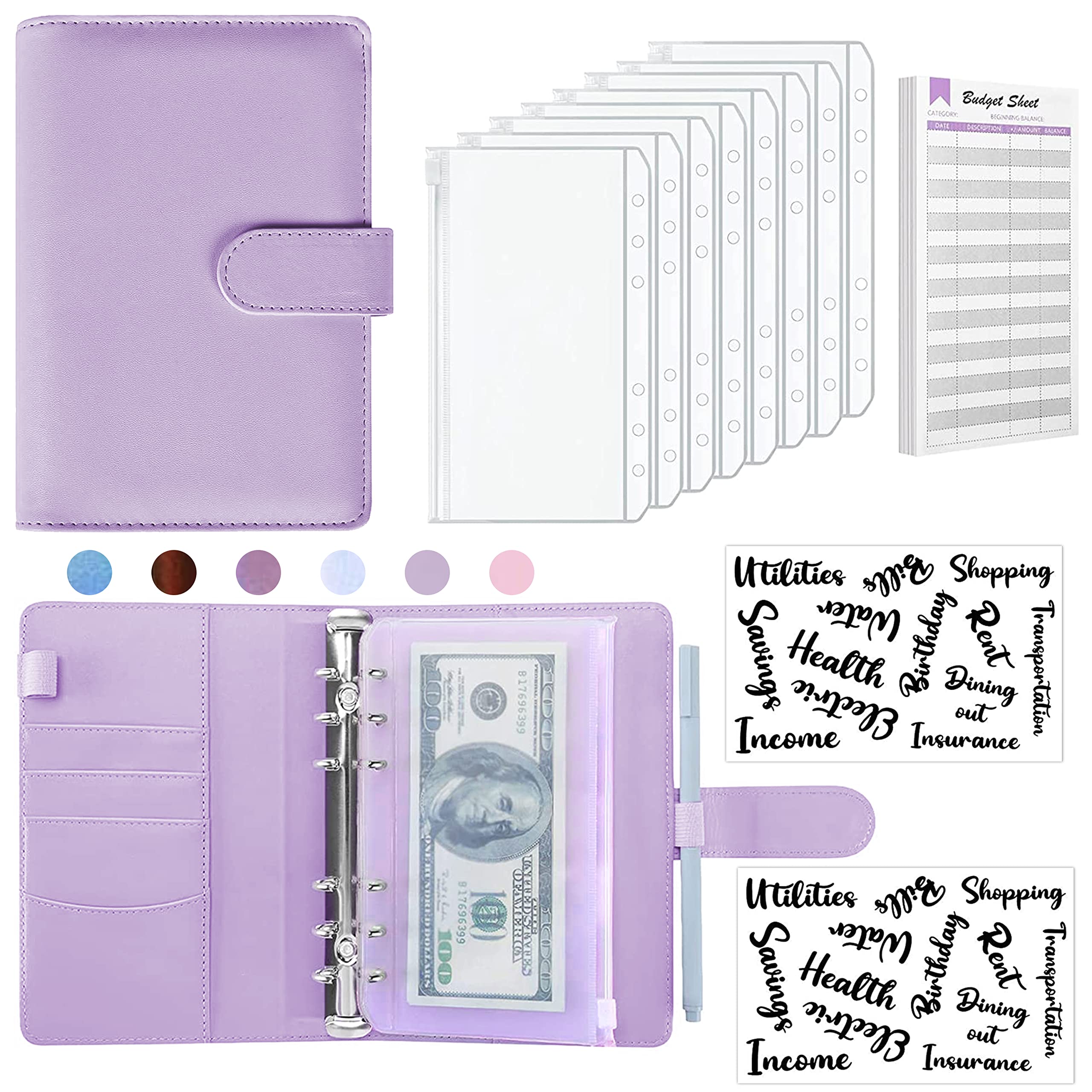Where to buy our stock A6 PU leather binder with 8pcs binder pockets, 2 double pockets?---Yuhe Print