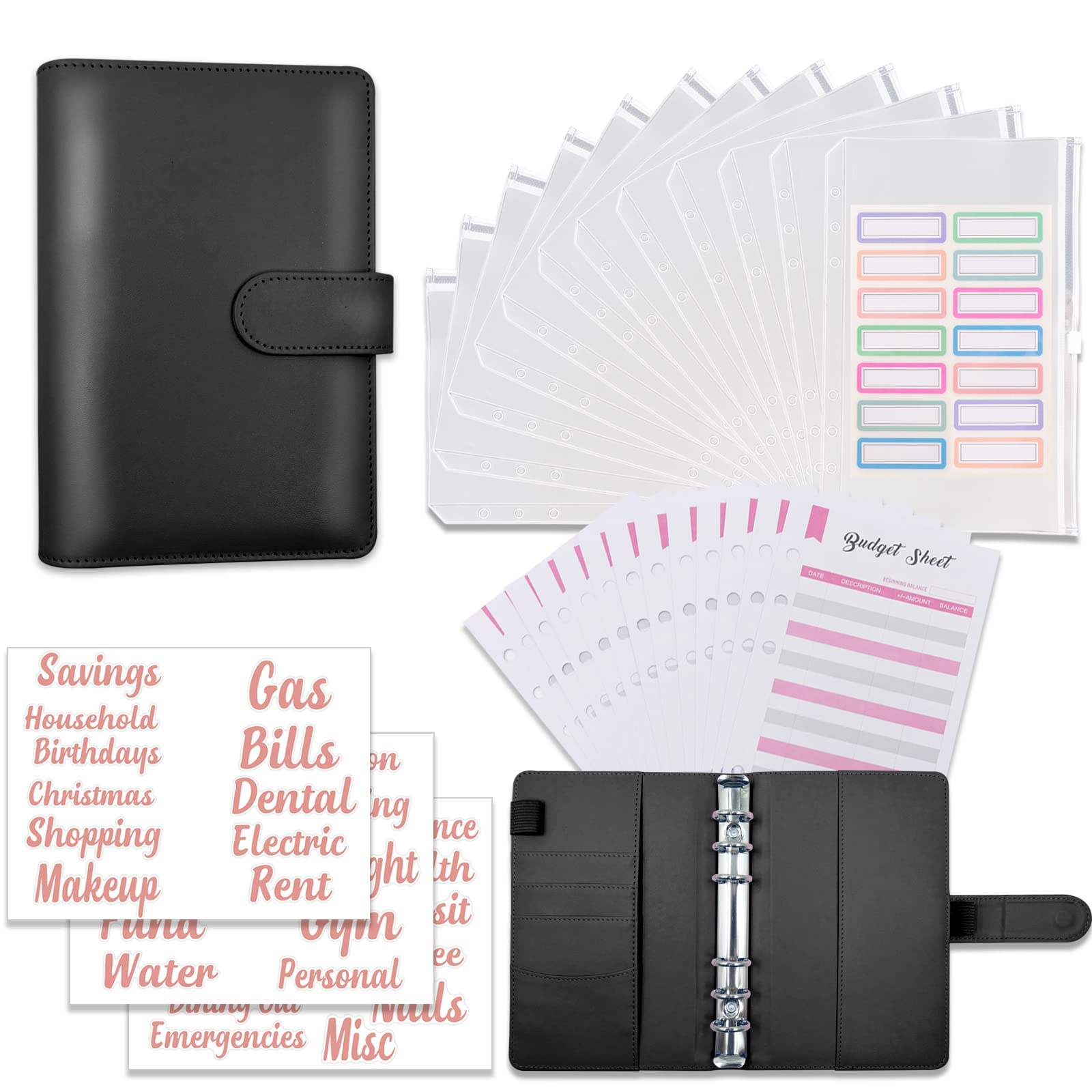 How to order A6 Money Saving Binders with Customized Color DIY Stickers?---Yuhe Print