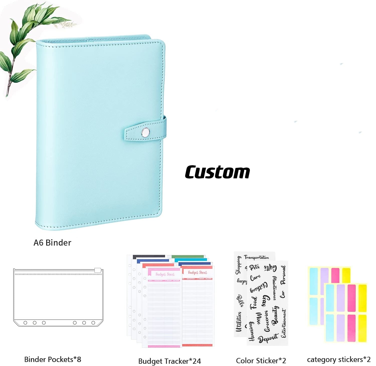Where to order our Waterproof Cash Budget Envelope System Binder?---Yuhe Print