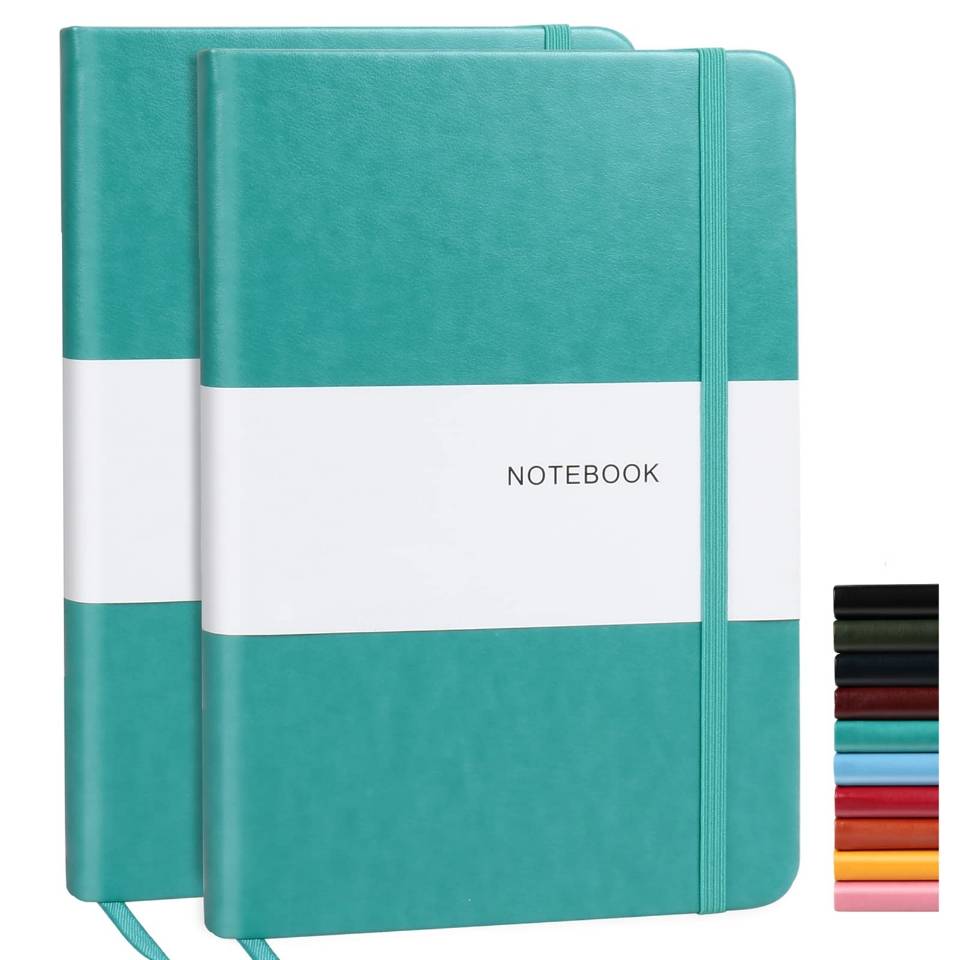 Where to custom durable faux leather notebook journals with your own logo?