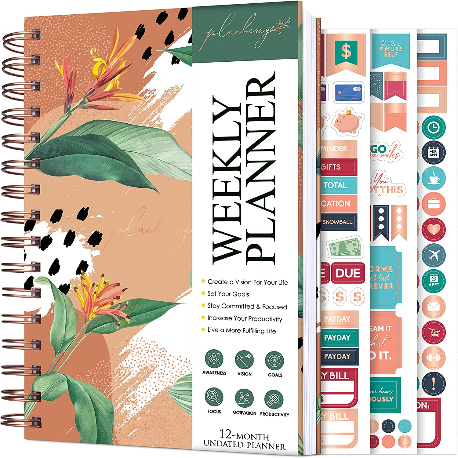 Where to custom goal setting planner with your own design?