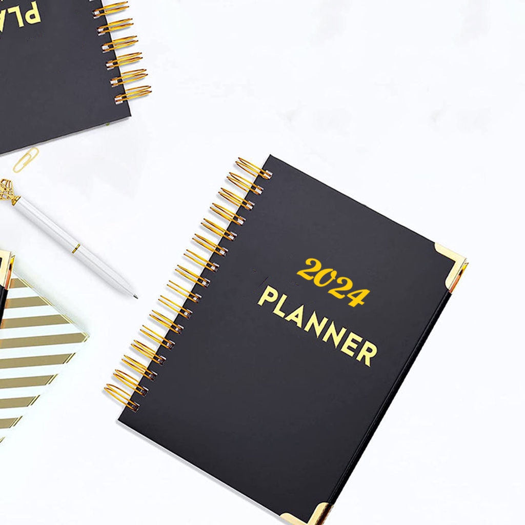 Where to create your own planner 2023 2024 with eye-catching hardcover?