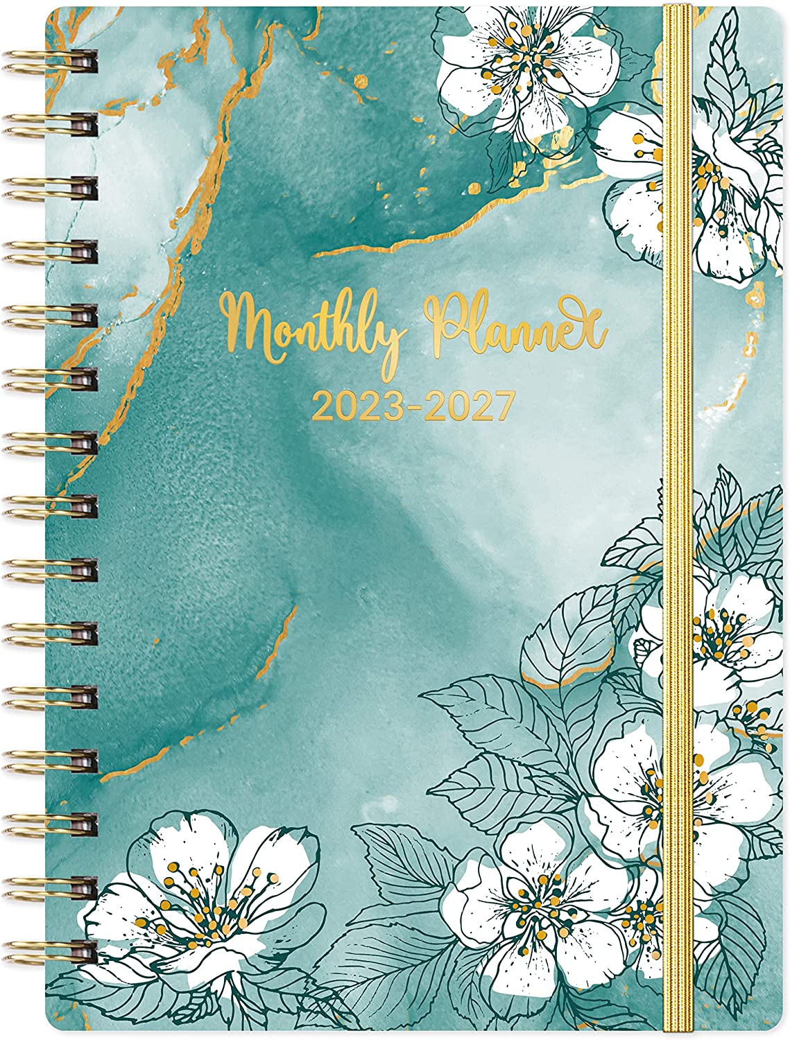 Where to custom inner pages of twin-wire binding 2023-2027 Monthly Planner?
