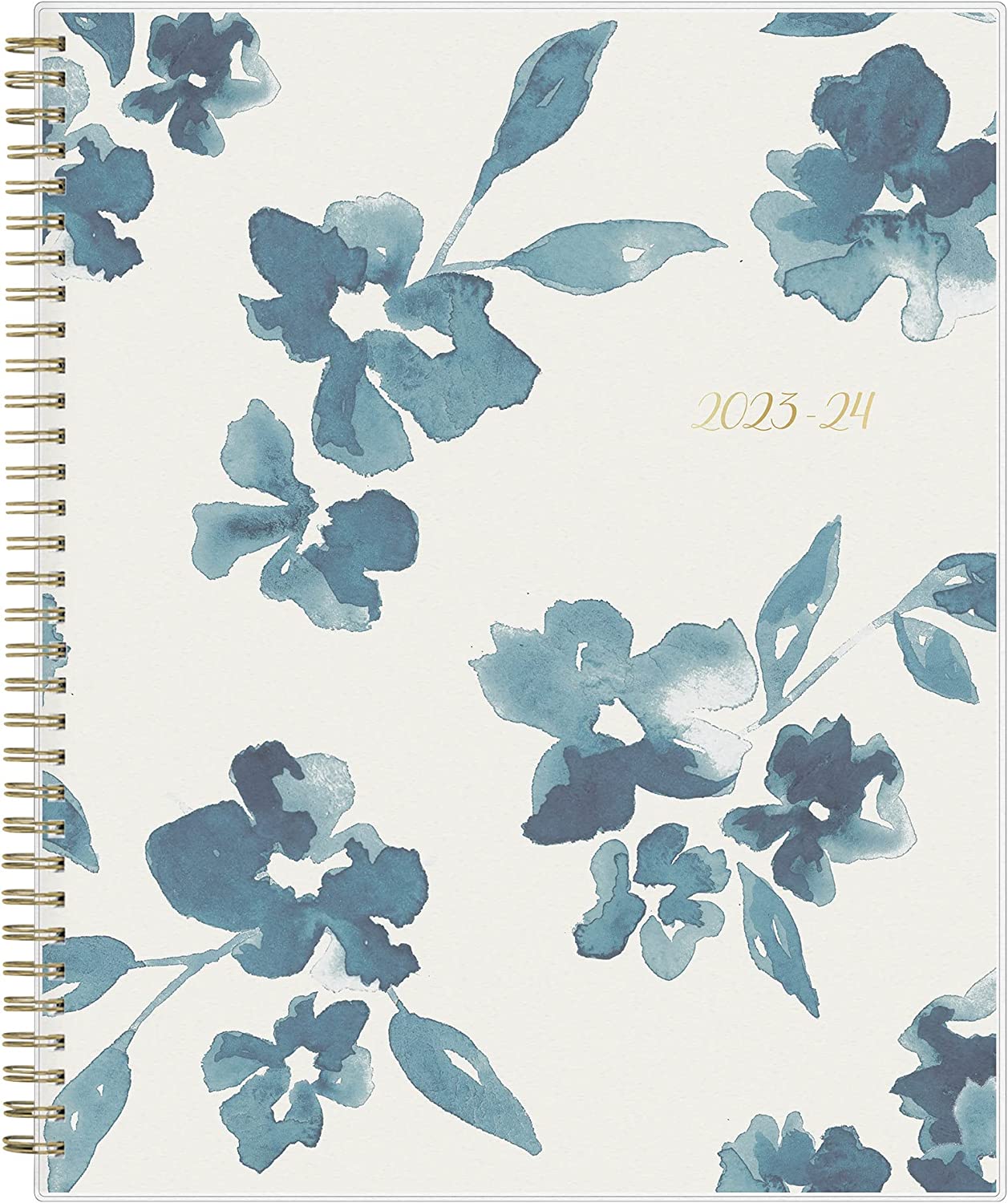 How to custom floral day planner 2023-2024 with 12 months?