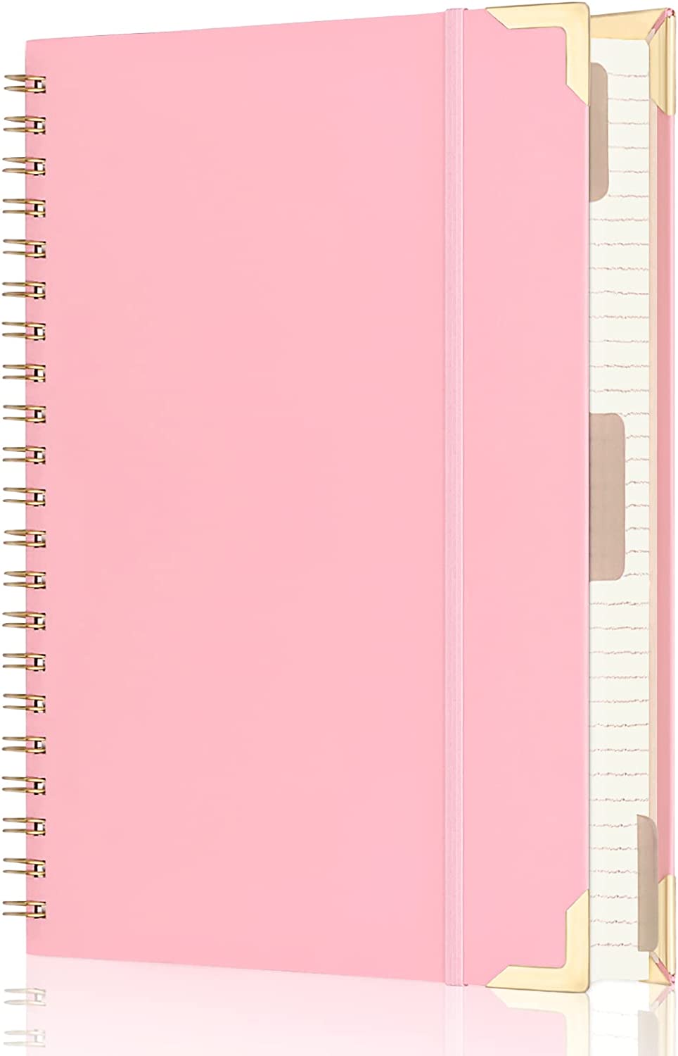 Where to custom Spiral Notebook 8.5 x 11 Hardcover Cute Notebook for Women? Yuhe Print