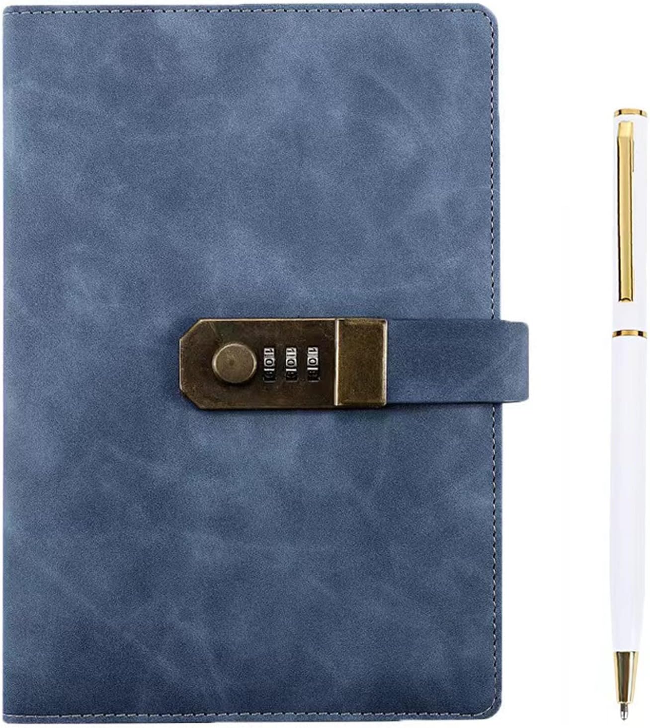 Where to custom A5 Lock Journal with Combination Lock Notebook with your own design file from Yuhe Print?
