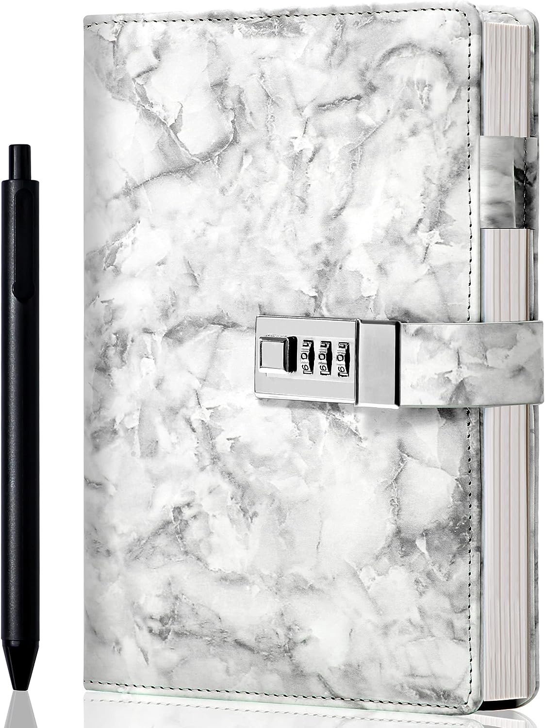 Where to custom Marble Diary with Lock for Girls and Women? Yuhe Print