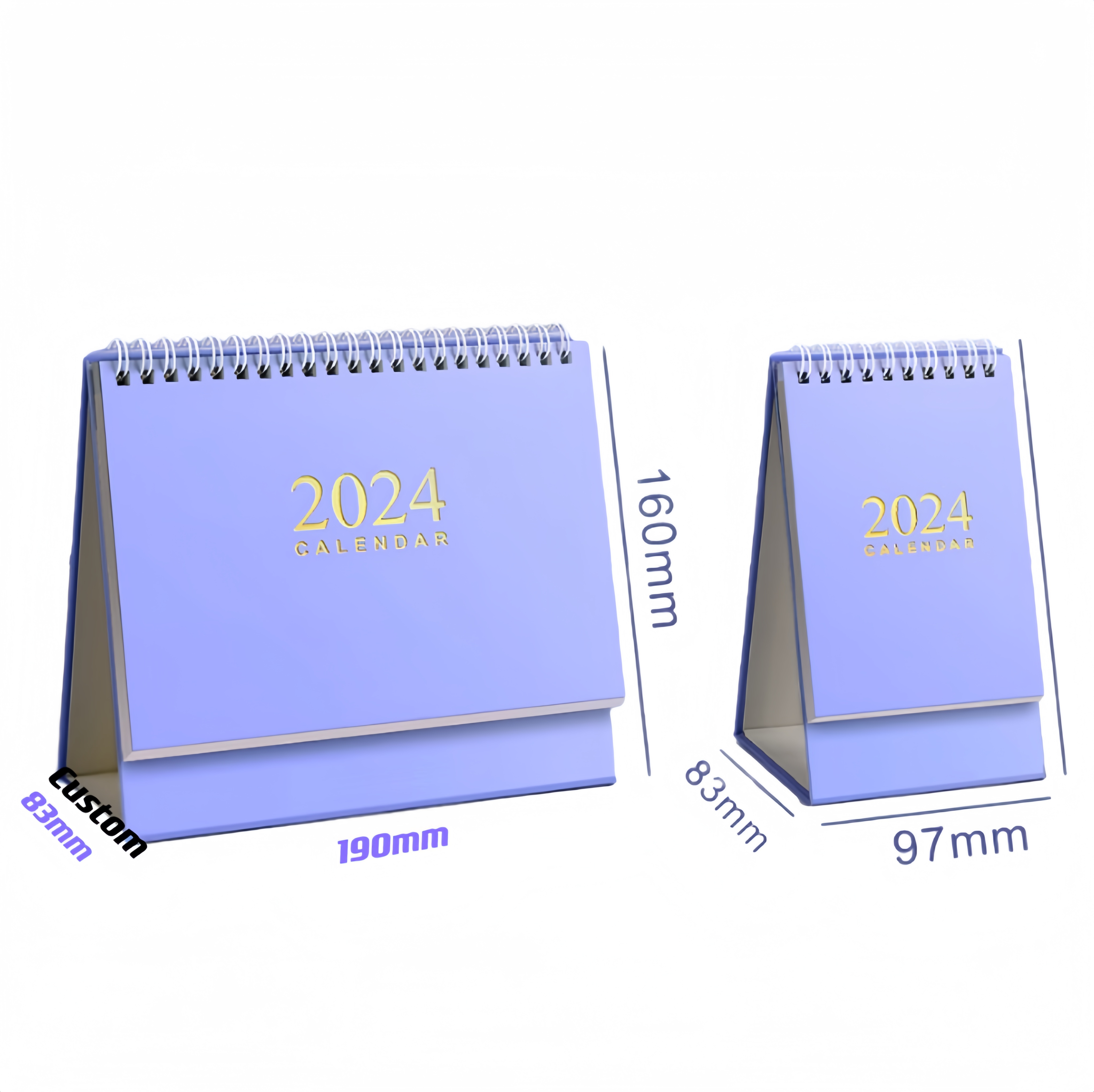 Where to Custom Your Pages and Cover of Desk Calendar 2024? YUHE PRINT
