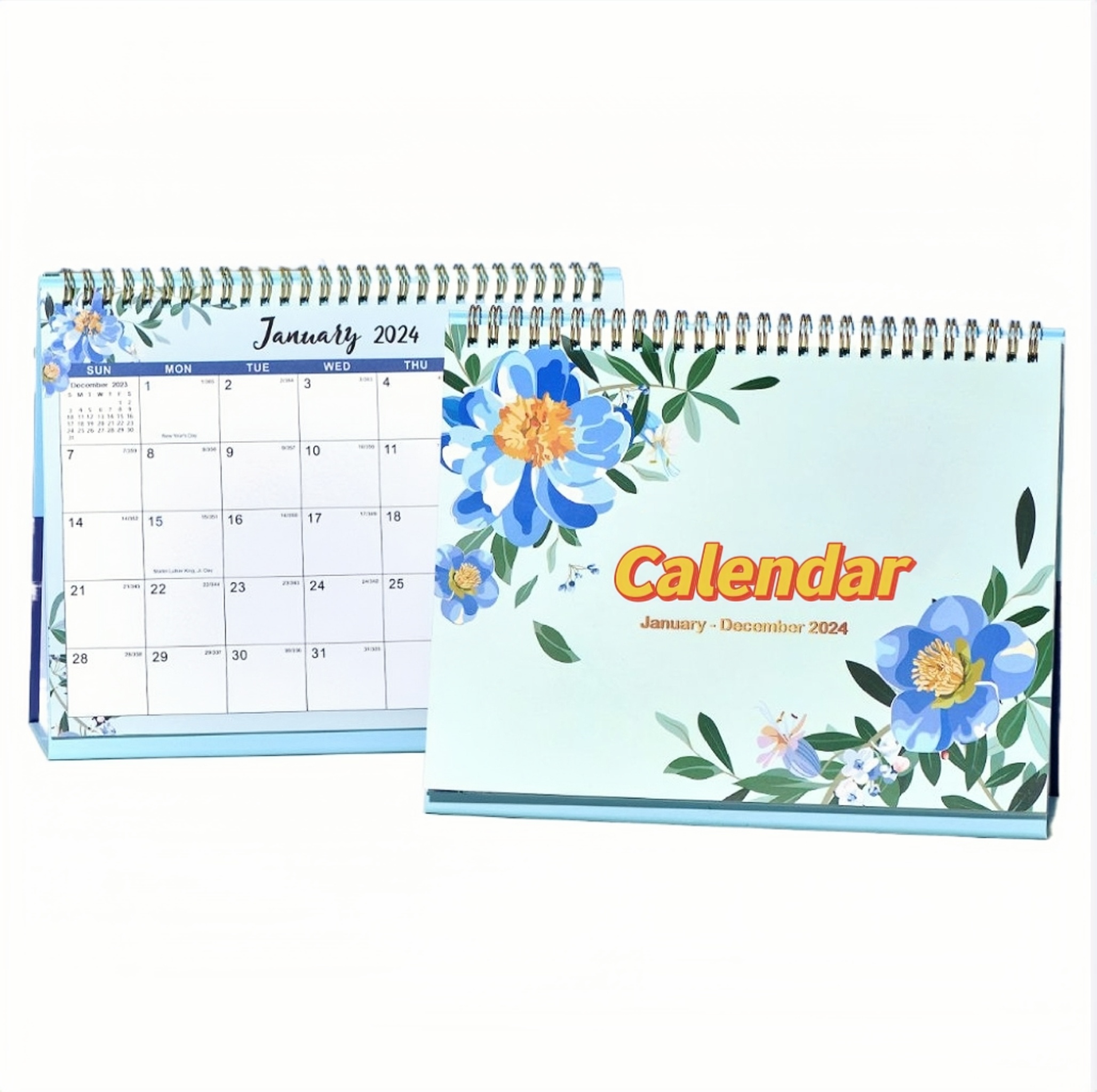 Where to Custom Designs on Each Page of Desk Flip Calendar 2024? YUHE PRINT