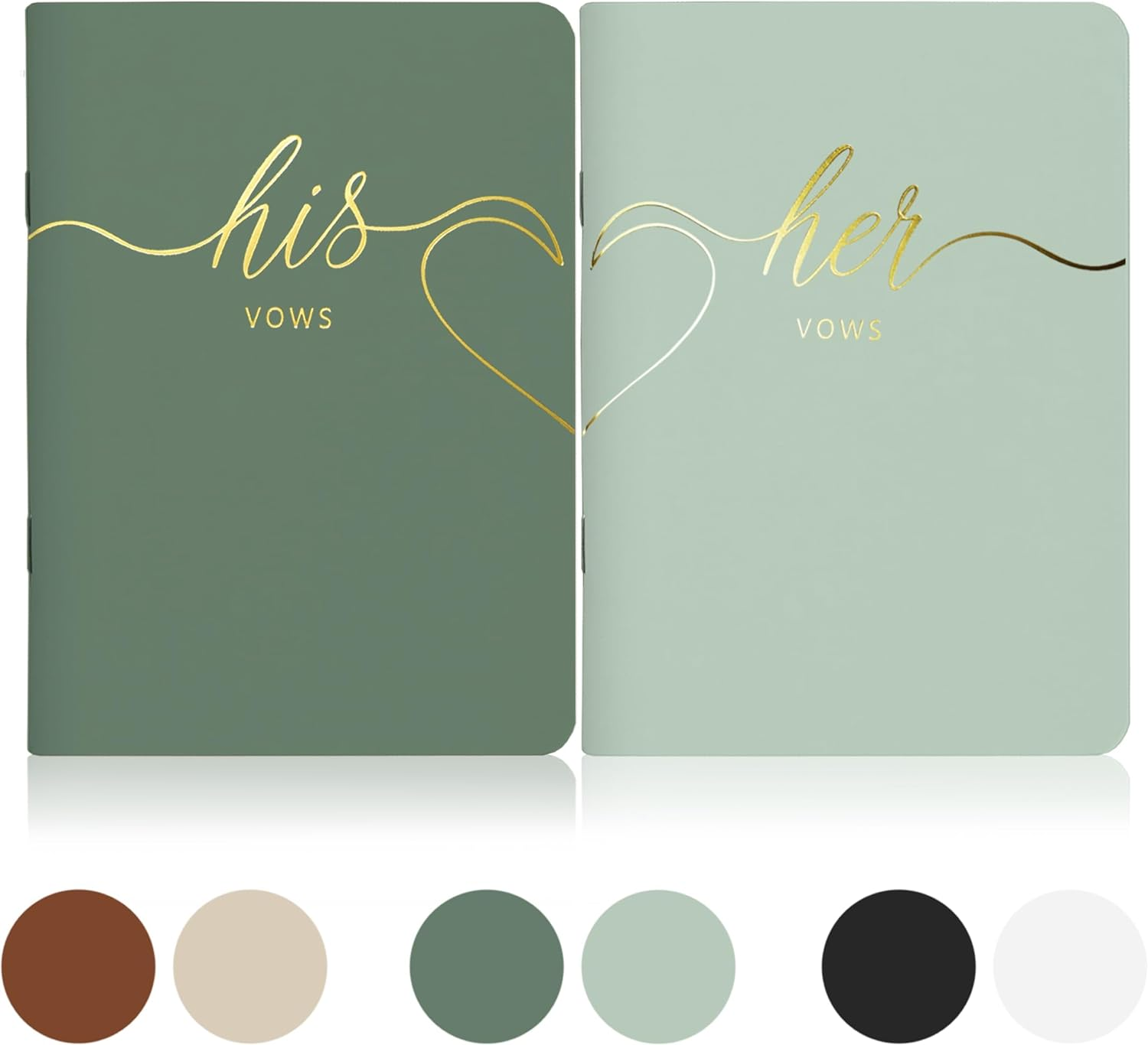 Where to Custom Logo Original Wedding Vow Books His and Hers? YUHE PRINT
