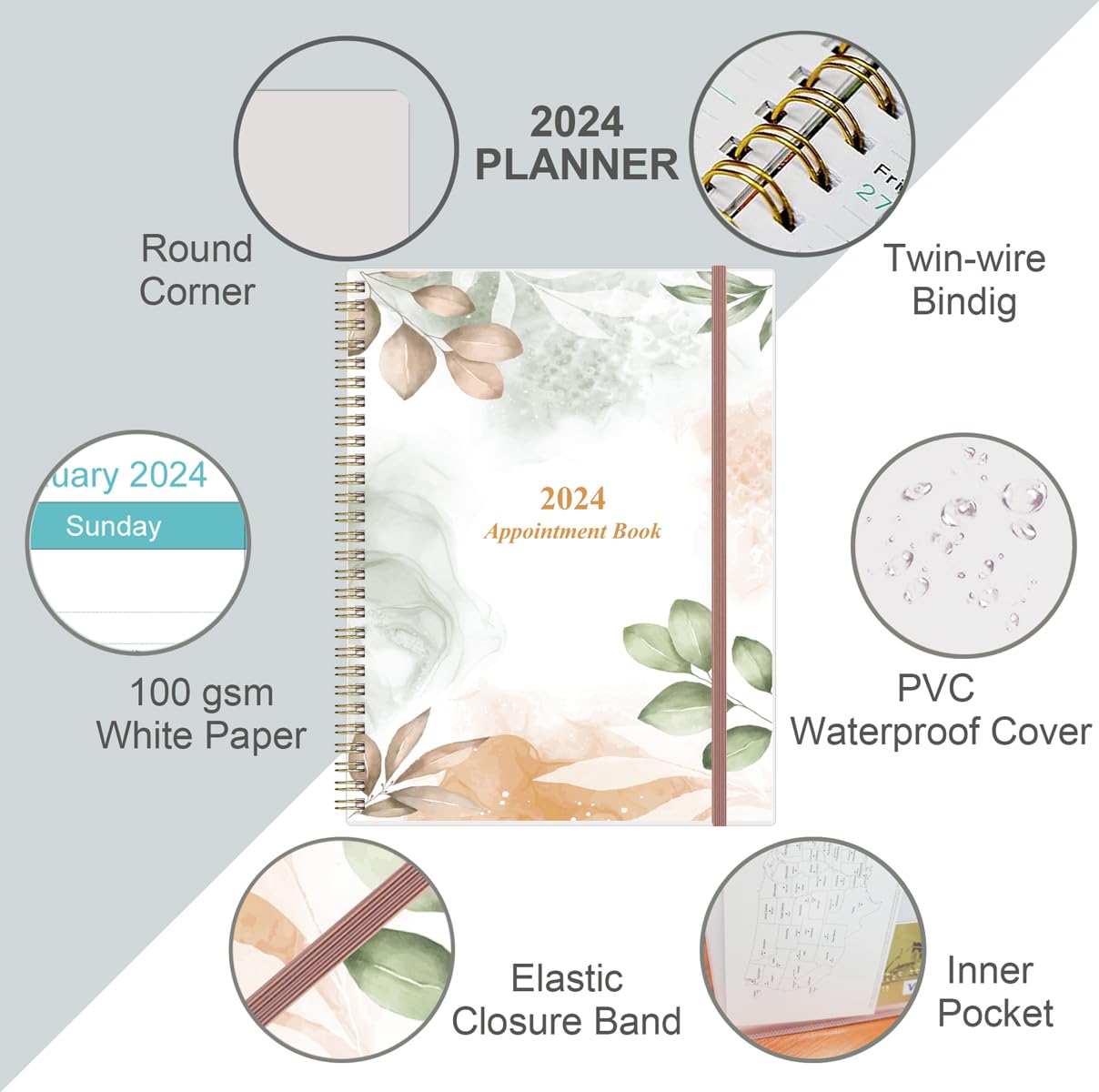 How to custom spiral daily planner?