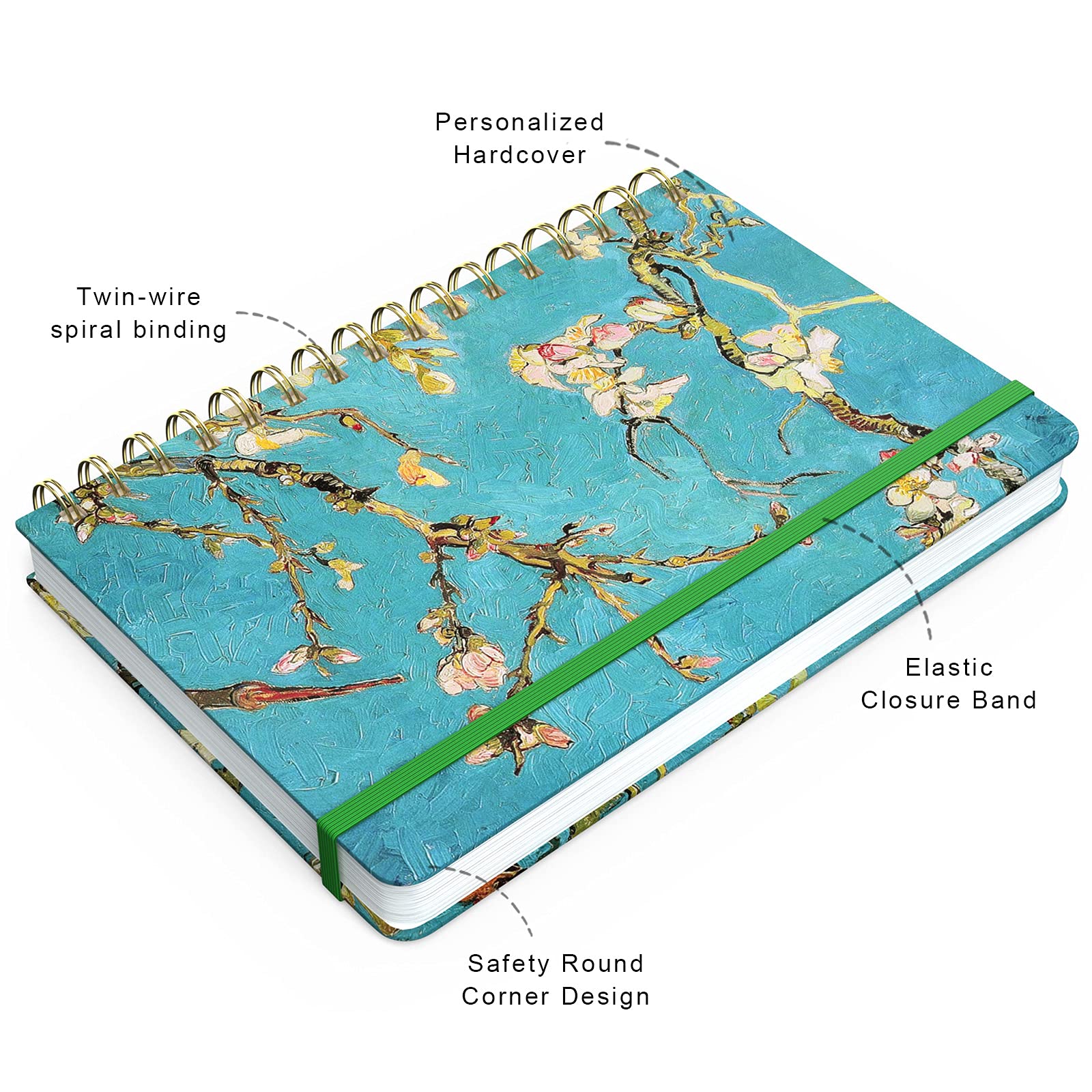 Where to Custom Ruled Journal A5 Spiral Notebook?