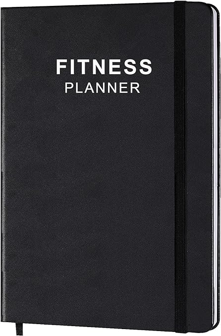 YUHE Custom Pages Designed Leather Fitness Planner