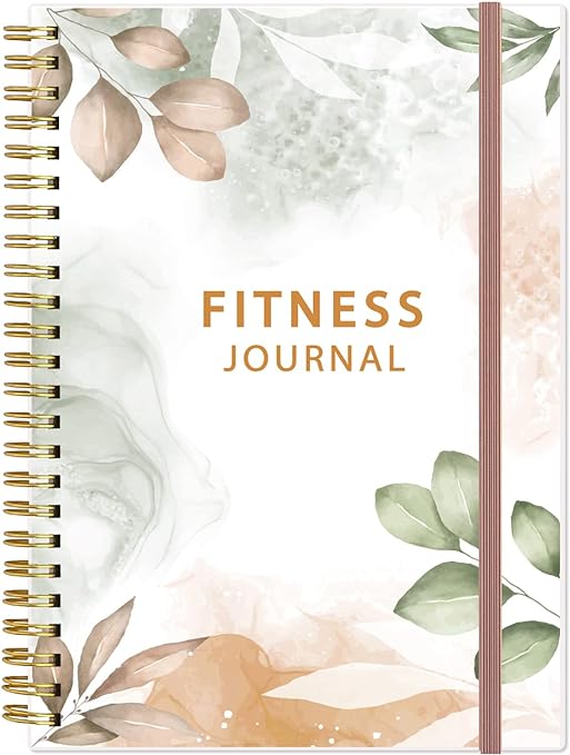 Fully Customized Inside Fitness Journal for Women & Men