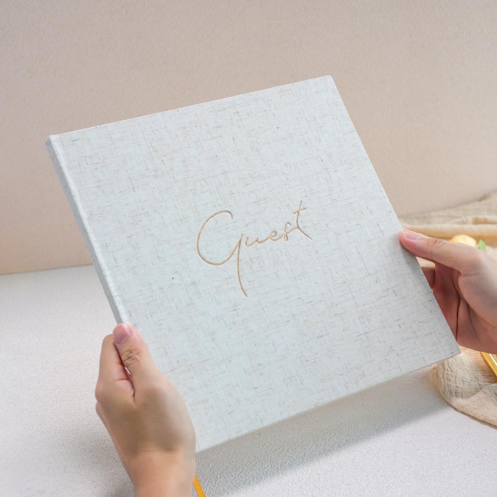 Custom Different Structures and Layouts Plain Wedding Guest Book from YUHE PRINT