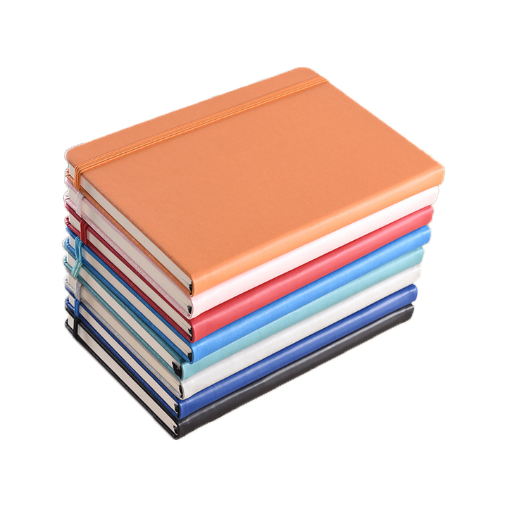 YUHE Custom Leather Cover Material Lay Flat Notebook