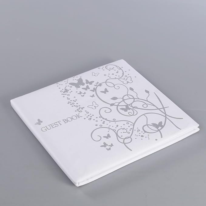 High Quality Material Sturdy Cover Custom Logo Wedding Guestbook