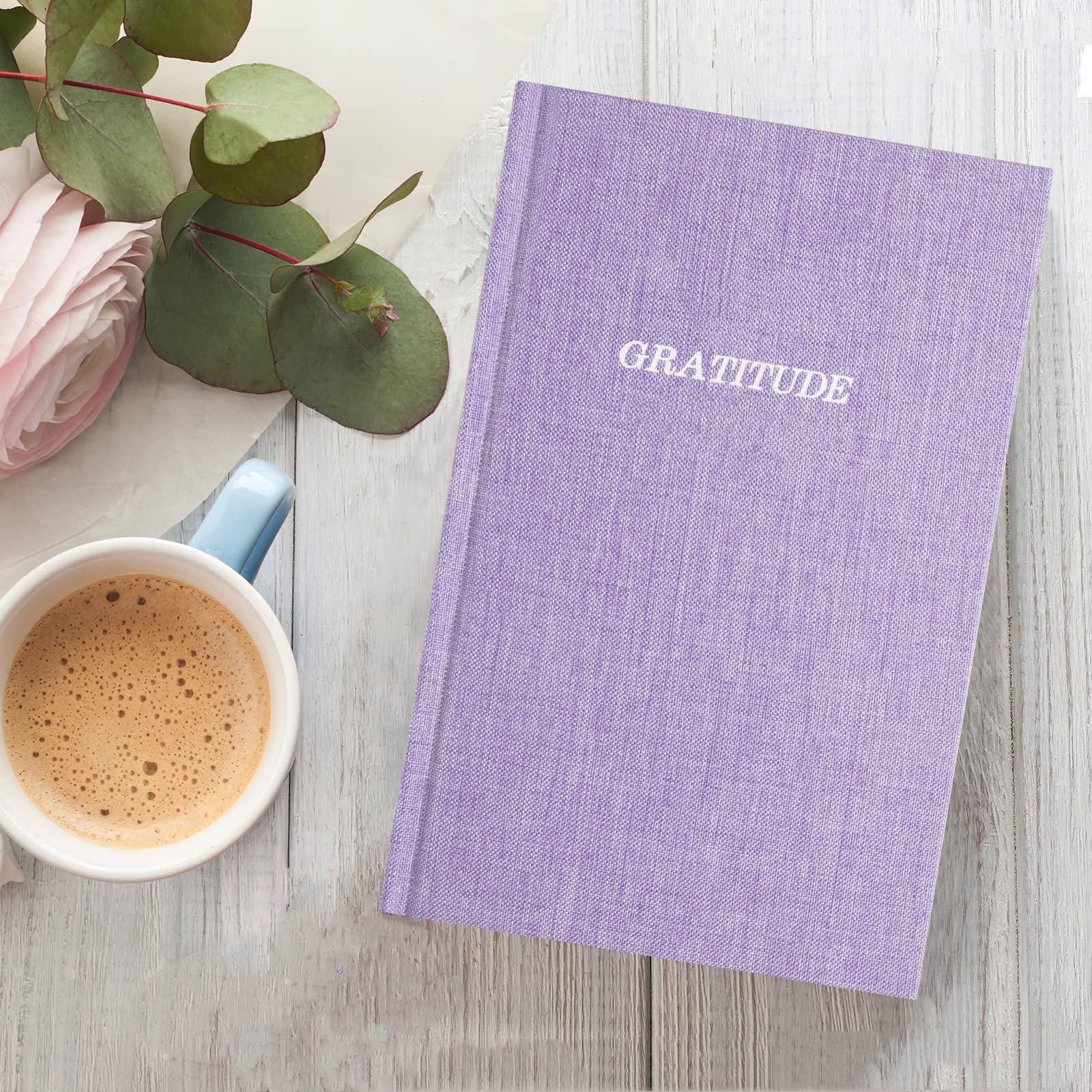 Custom Daily Gratitude Journal with Prompts for Affirmation