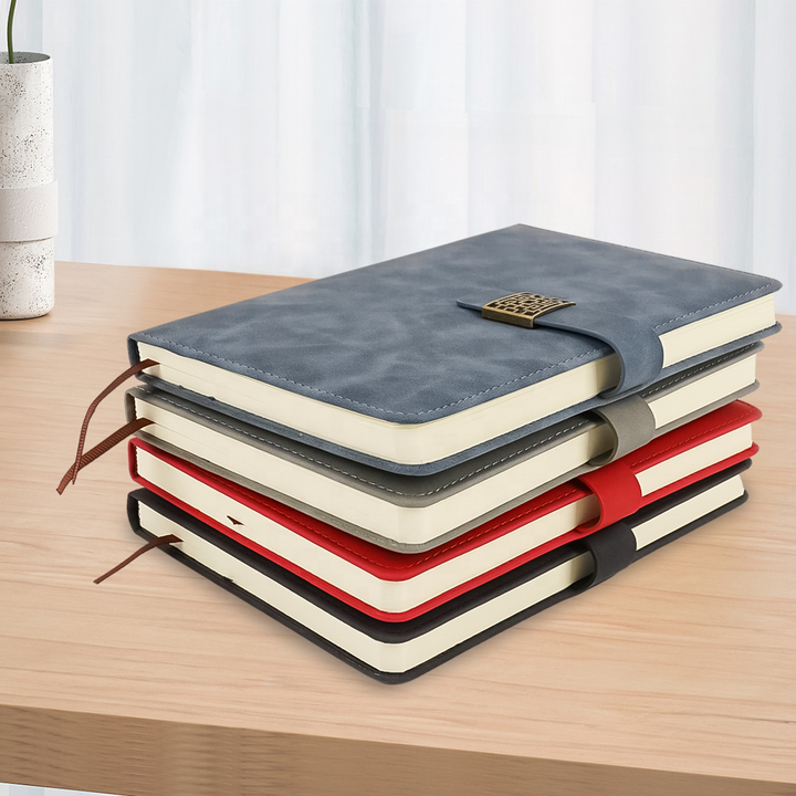 Promotional Material for Your Business Custom Hardcover Notebook with Flexible PU Leather Cover