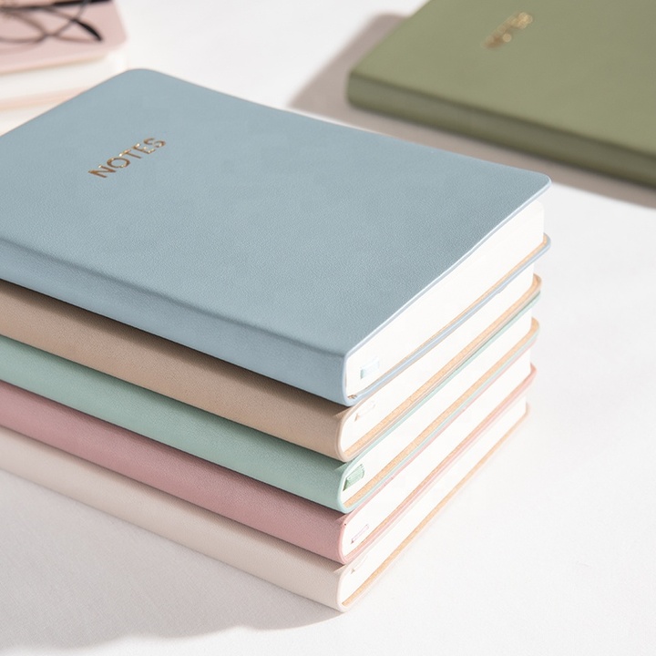 Custom Production in Multiple Languages Leather Personalized Notebook Quotes