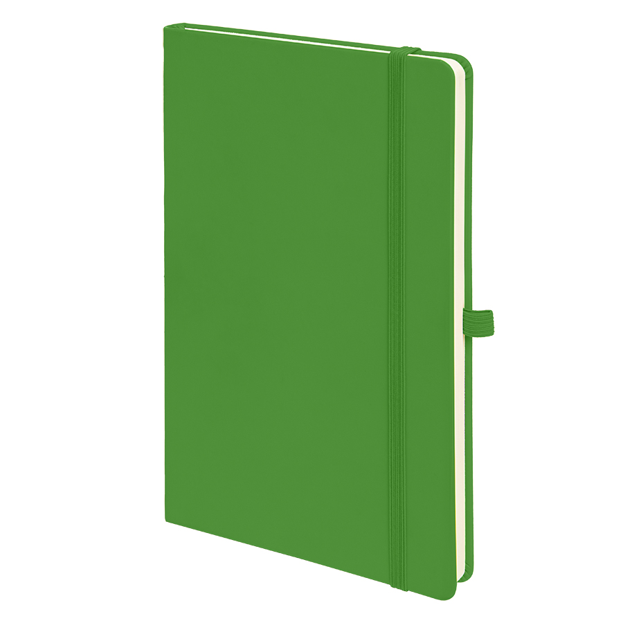 Personalized LOGO printing A4 Custom Leather Notebook in Green Colour