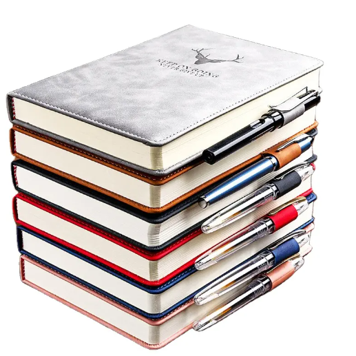 Faux Leather Customized B5 Notebook Hard Cover