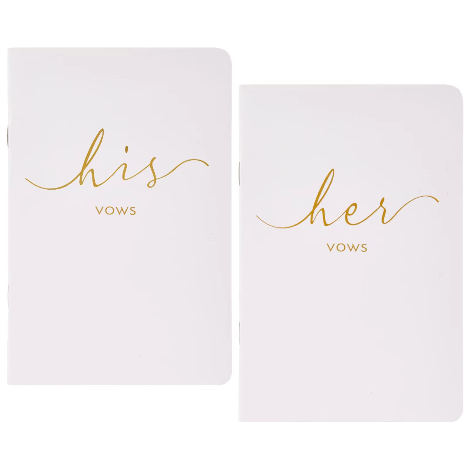 YUHE Customize Wedding Vow Books 10*14cm Original Vow Books His and Hers